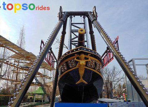 Amusement Park Pirate Ship