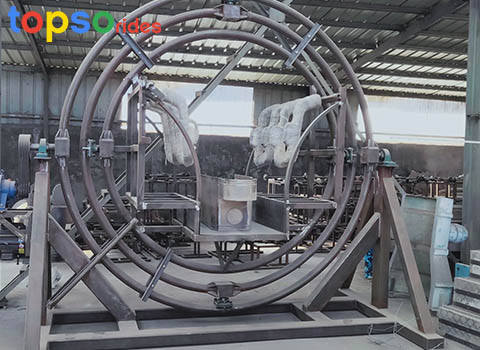 human gyroscope ride