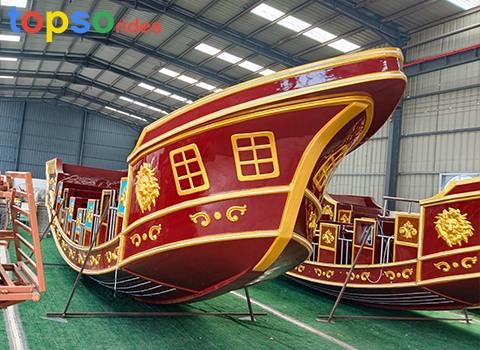 FRP Viking Ship Ride