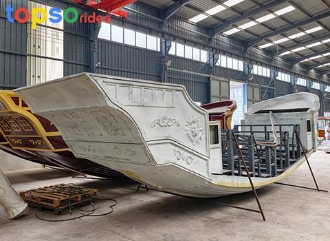 FRP Viking Ship Ride
