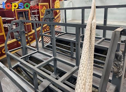 FRP Viking Ship Ride