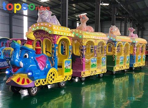 Elephant Train Rides