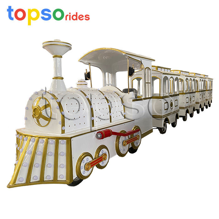 Fiberglass Trackless Train