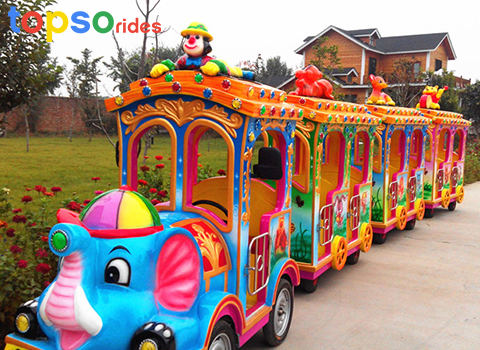Electric Train Trackless Train