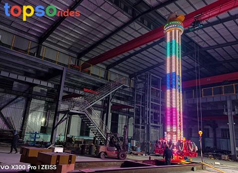 Foldable Drop Tower Rides