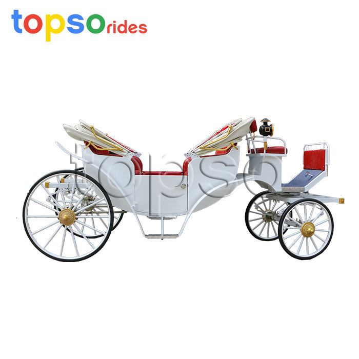 horse pulling cart