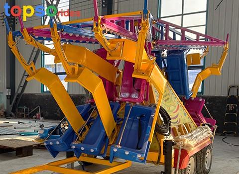 Folded Flying Chair Rides