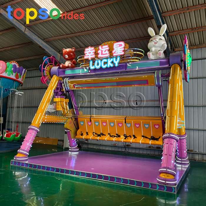 Lucky star happy swing ride