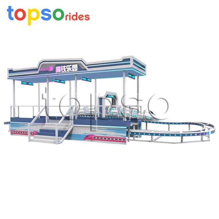 High Speed Rail Track Train Rides