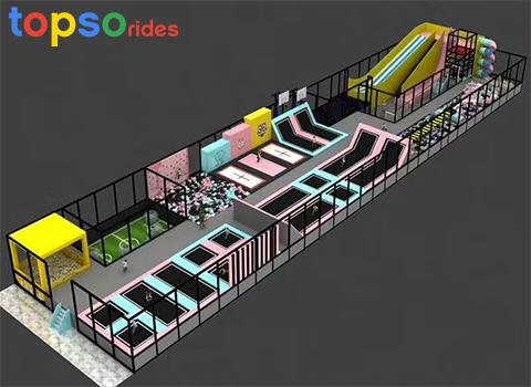 outdoor trampoline park