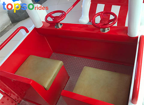 clown trackless train