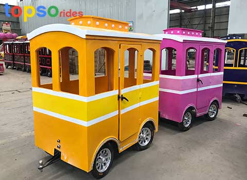 trackless train ride