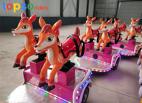 Deer train rides