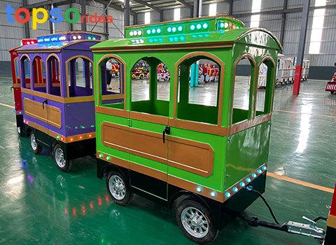 Battery Trackless Train