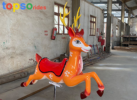 Deer train rides