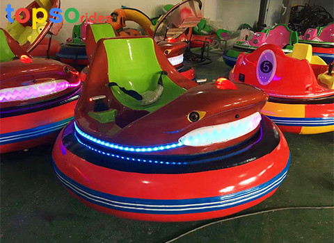 Shark inflatable bumper car