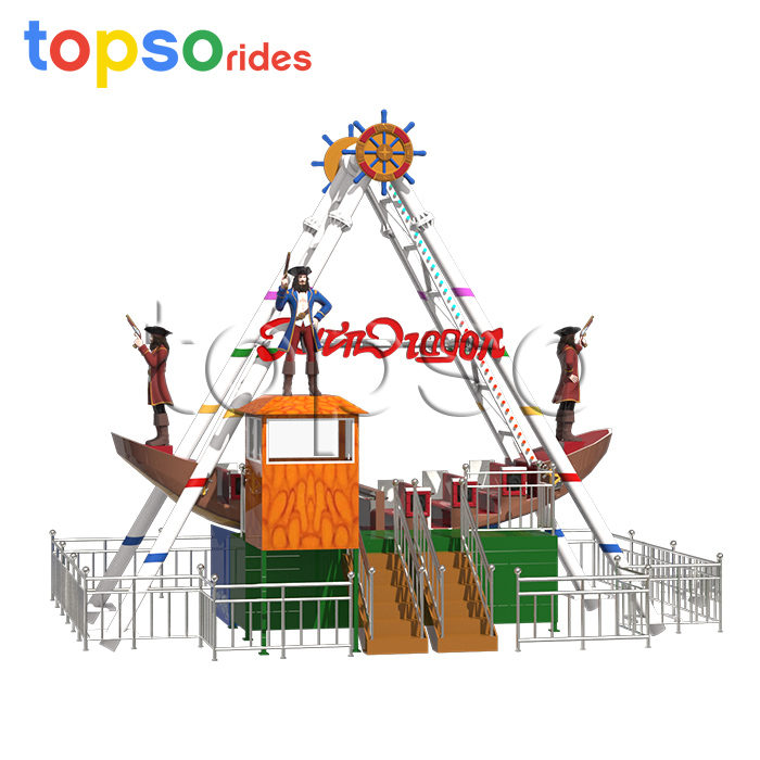 Amusement Park Pirate Ship