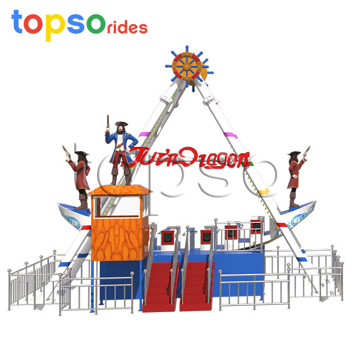 Amusement Park Pirate Ship