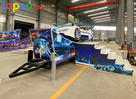 trailer mounted mini flying car