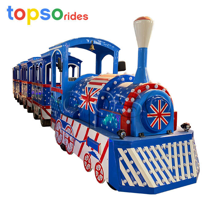 electric trackless train