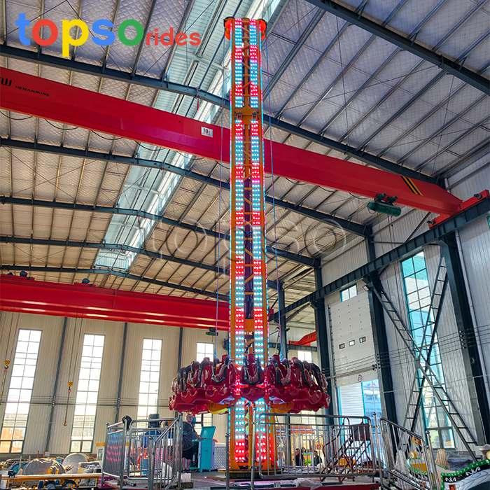 Trailer Mounted Drop Tower Rides