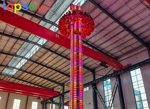 Trailer Mounted Drop Tower Rides