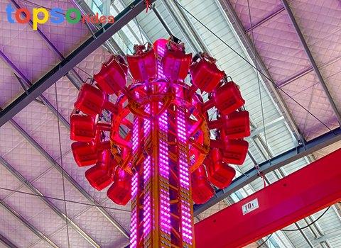 Trailer Mounted Drop Tower Rides